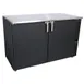Glastender C1SL24 24" One Section Back Bar Cooler with Solid Door 1 image
