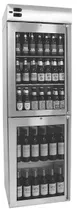 Glastender C2TH24H Refrigerated Back Bar Cabinet w/ 2-Section, 20"W Door Opening, 2-Zone 1 image