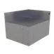 Glastender CIR-24/30R Underbar Inside Rectangle Corner Drainboard 1 image