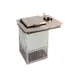 Glastender DI-FR-DW 24" Drop-In Ice Cream Dipping Cabinet with Dipper Well, 3 Gallon 1 image