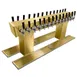 Glastender DT-20-PBR Double-Sided Draft Dispensing Tower w/ 6.75" Tower, 20 Faucets 1 image