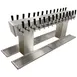 Glastender DT-20-SSR Double-Sided Draft Dispensing Tower w/ 6.75" Tower, 20 Faucets 1 image