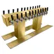 Glastender DT-24-PBR Double-Sided Draft Dispensing Tower w/ (2) 6.75" Tower, 24 Faucets 1 image