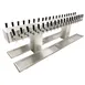 Glastender DT-40-MFR Double-Sided Draft Dispensing Tower w/ (2) 6.75" Tower, 40 Faucets 1 image