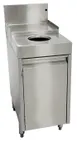 Glastender DWB-14-C Underbar Add-On Unit Dry Waste Unit w/ 6"-Dia Waste Chute, Removable Top 1 image