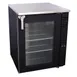 Glastender F1SL24 24" Black Glass Froster, 101 Mugs Capacity, Low Profile 1 image