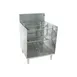 Glastender GRB-18 18" Underbar Glass Rack Storage Unit w/ 2 Adjustable Rack Slides, Open Top 1 image