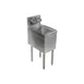 Glastender HSB-18 18" Free Standing Underbar Hand Sink Unit with Deck Mount Faucet 1 image