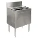 Glastender IBA-24-CP10-ED 24" Extra Deep Underbar Ice Bin w/ 92 lbs., 10-Circuit Cold Plate 1 image
