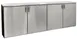 Glastender LPDS96 96" Four Section Low Profile Back Bar Dry Storage Cabinet 1 image