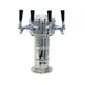 Glastender MMT-3-MFR Mini-Mushroom Draft Dispensing Tower, 3 Faucets 1 image