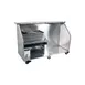 Glastender PBC96-18 50 lb. Ice Bin-96" Portable Bar-Stainless Steel Exterior 1 image