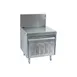 Glastender PCB-18 POS Cabinet, 18"W x 24"D, 26"H work surface, louvered hinged door 1 image