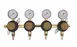 Glastender RKL‑W4 Regulator Kit – Wall‑Mount CO₂ or Nitrogen, 4‑Piece Set, Parts, Sold Per Karat 1 image