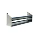 Glastender SSR-43 Speed Rail, 43" Width, Stainless Steel, ABS Sound‑Deadening Covers, Keyhole Mount 1 image