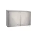 Glastender WCH60 60" Stainless Steel Enclosed Wall Mounted Cabinet w/ Hinged Doors 1 image