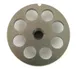 Globe CP14-12 Chopper Plate - 9/16" (14mm) Hub #12 for CC12 & XMCA-SS Meat Chopper & Grinder 1 image