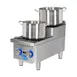 Globe GHPSU212G 12" Countertop Step-Up Gas Hotplate with (2) Burners, 60.000 BTU 4 image