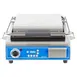 Globe GPG14D 22" Sandwich Panini Grill w/ Timer, 14" x 14" Grooved Plates, 120V 3 image