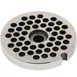 Globe L00439 1/4" Chopper Plate for CM12 Meat Chopper, 6mm Thickness, #12 Hub Type 2 image
