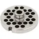 Globe L00669 Chopper Plate for CM12, 5/16" (8mm) Meat Grinder Attachment, 5/16" Plate, #12 Hub Type 1 image