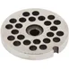 Globe L00669 Chopper Plate for CM12, 5/16" (8mm) Meat Grinder Attachment, 5/16" Plate, #12 Hub Type 2 image