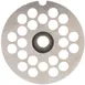 Globe L00669 Chopper Plate for CM12, 5/16" (8mm) Meat Grinder Attachment, 5/16" Plate, #12 Hub Type 3 image
