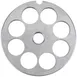 Globe L00776 5/8" Chopper Plate for CM12, #12 Hub, Stainless Steel – Durable Meat Grinder Attachment 1 image