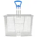 Globe LGBASKET1632 Full-Size Fryer Basket w/ Coated Handle & Front Hook, 7 3/4" x 8 1/2" x 6" 3 image