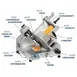 Globe SG13 S-Series 13" Heavy-Duty Manual Meat Slicer, 1/2 HP 10 image
