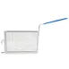 Globe TMBASKET1632 Twin Fryer Basket w/ Coated Handle & Front Hook, 9 1/2" x 4" x 6" 2 image