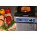 Globe GPG10 13" Bistro Sandwich Panini Grill w/ Cast Iron Grooved Plates, 10" x 9.5" Surface, 120V 3 image