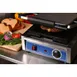 Globe GPG10 13" Bistro Sandwich Panini Grill w/ Cast Iron Grooved Plates, 10" x 9.5" Surface, 120V 5 image