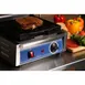 Globe GPG10 13" Bistro Sandwich Panini Grill w/ Cast Iron Grooved Plates, 10" x 9.5" Surface, 120V 6 image