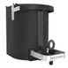 GRINDMASTER AS15 9" Air-Heated Shuttle® Satellite Coffee Warmers & Servers, 1.5 Gal = 192 Oz / Black 1 image