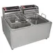 Cecilware® Pro EL2X25 Split Pot Countertop Electric Fryer 1 image