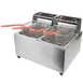 Cecilware® Pro EL2X25 Split Pot Countertop Electric Fryer 3 image