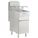 Cecilware® Pro FMS403NAT 15" Floor Model Natural Gas Full Pot Fryer, 40 lbs 1 image