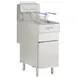 Cecilware® Pro FMS504NAT 15" Floor Model Natural Gas Full Pot Fryer, 50 lbs, 120.000 BTU 1 image