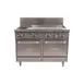Garland US Range G48-2G36LL 48" Gas Restaurant Range w/ (2) Open Burners, 36" Griddle, (2) Space Saver Ovens, 184.000 BTU 1 image