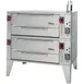 Garland US Range GPD-60-2 75" Double Deck Gas Pizza Oven with 60" Deck Width, 8" Height, 244.000 BTU 1 image