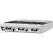 Garland US Range M43FTT 34" Gas Heavy Duty Range w/ (3) Open Burners, (3) French Tops, Modular Base, 99.000 BTU 1 image