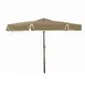 Grosfillex 98126631 Beachmaster Umbrella, 6-1/2 ft Round Top, Stainless Steel Pole, Acrylic Fabric, Sand 1 image