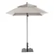 Grosfillex 98662531 Windmaster Umbrella, 6-1/2 ft., Square Top, 1-1/2" Aluminum Pole, Recacril Fabric 1 image