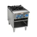 Globe GSP18G 18" Quick Ship Natural Gas Stock Pot Range w/ (2) Two Ring Burners, LP Conversion Kit Included, 100.000 BTU 1 image