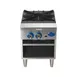 Globe GSP18G 18" Quick Ship Natural Gas Stock Pot Range w/ (2) Two Ring Burners, LP Conversion Kit Included, 100.000 BTU 2 image