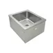 GSW USA SE2024FM 24" Mop Sink, 20"W x 16"L x 10"D Bowl 1 image