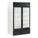 HABCO SE46HCRXG 47" Glass Door Refrigerator, 38‑53 Cu Ft, White Exterior Black Trim, R290, 115V 1 image