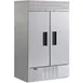 HABCO SF46HCSX 48" 2-Section Reach-In Freezer w/ 2 Solid Doors, Bottom Mounted, 46 cu. ft. 1 image