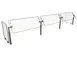 Hatco B950-108 Flav-R-Shield™ B950 Food Shield, Adjustable Self-Service 1 image